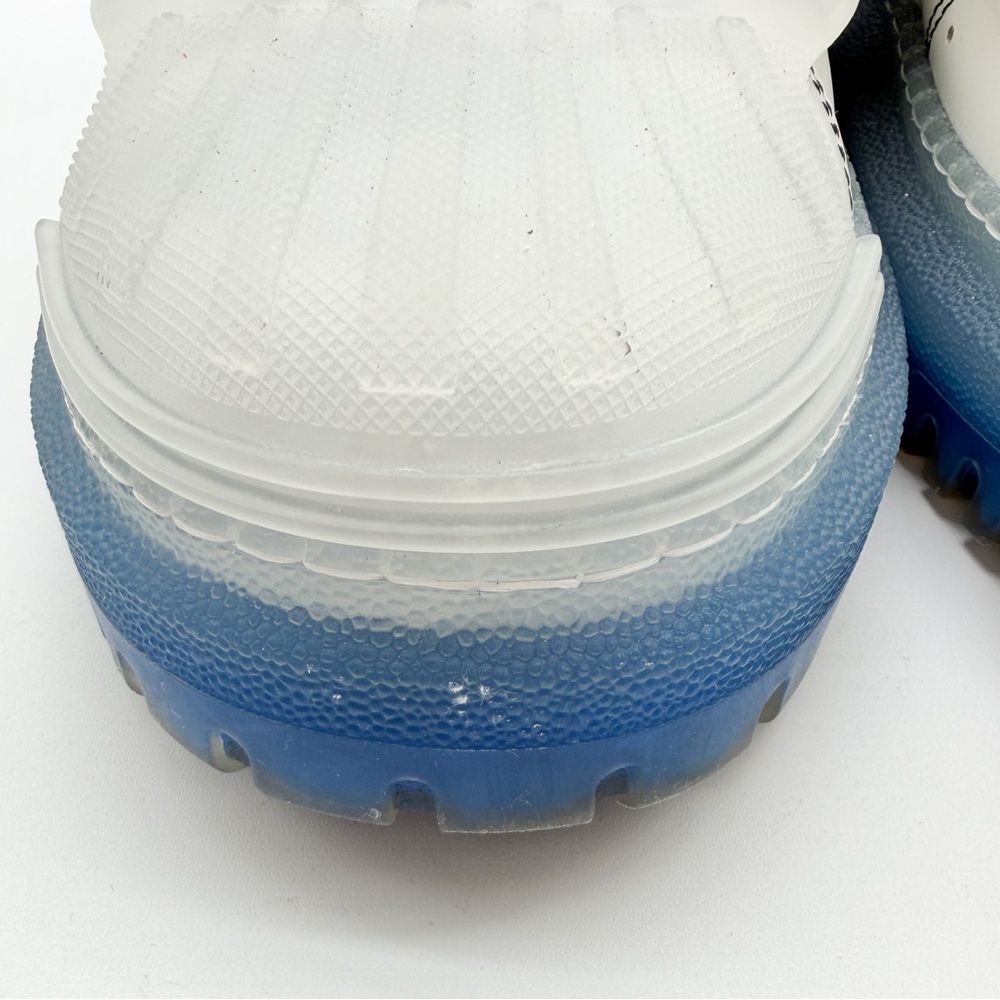 Christian Dior Dior-ID Clear Rubber Platform Sneakers White & Deep Blue EU 40.5 - Picture 11 of 14